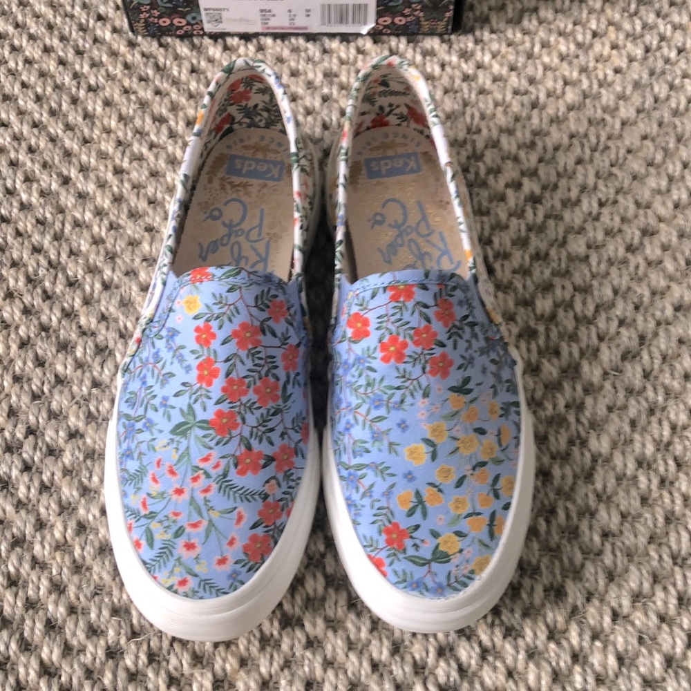 Rifle Paper Co x Keds double decker